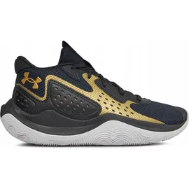 Under Armour Jet '23 Basketballschuhe 001 black/metallic gold/metallic gold 45.5