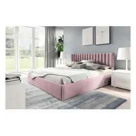 bettso Polsterbett mit Bettkasten ¦ rosa/pink ¦ Maße (cm): B: 169 H: 85
