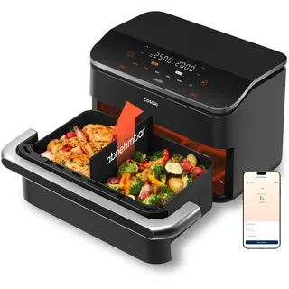 COSORI Dual Blaze TwinFry CAF-TF101S Schwarz/Silber