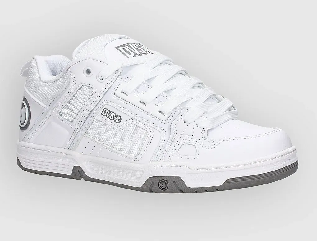 DVS Comanche Skateschuhe white / white / grey Gr. 41
