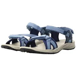 Jack Wolfskin Sandale Lakewood Ride Neoprenpolsterung blau Damen