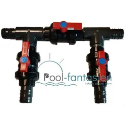 Bypass für Wärmepumpen oder Solar Heizung Kollektor Ø 38 mm