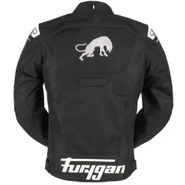 Furygan Atom Vented Evo - schwarz-weiß, - L