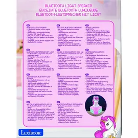 Lexibook Einhorn Lautsprecher weiß