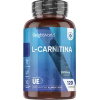 WeightWorld L Carnitin 2000 mg Kapseln 120 Stück