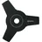 Bosch Freischneidermesser Lasergeschnitten 23 cm
