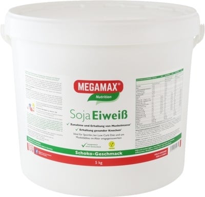 Preisvergleich Produktbild MEGAMAX Soja Eiweiß Schoko Pulver