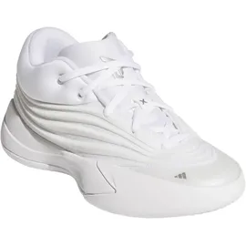 adidas Dame X Low-Top Basketballschuhe Kinder KJ7093 - cloud white/zero met./silver met. 36 2/3