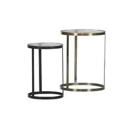 Möbel Kraft Beistelltisch 2er Set ¦ gold