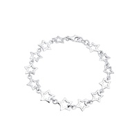Elli Armband Damen Stern Astro Cut-Out in 925 Sterling Silber