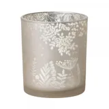 räder Teelichthalter WUNDERGARTEN Glas Braun