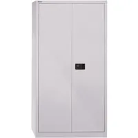 BISLEY Stahlschrank Metall 3 Fachböden 91,4 x 40,0 x 180,6 cm lichtgrau