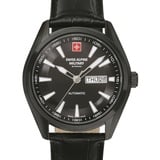 Swiss Alpine Military Herren Armbanduhr Automatic with Sapphire Crystal Selitta SW223 7090.2577 - Schwarz