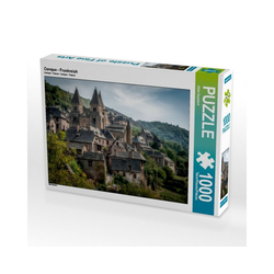 CALVENDO Puzzle CALVENDO Puzzle Conque - Frankreich 1000 Teile Leg, 1000 Puzzleteile