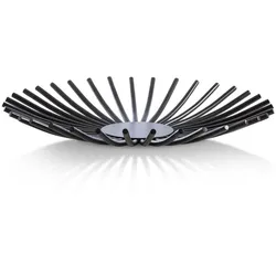 Platte Ø 46 cm Stahl Schwarz