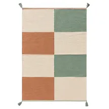 Lytte Kinderteppich Anton Multicolor/Grün 90x130 cm - Teppich für Kinderzimmer