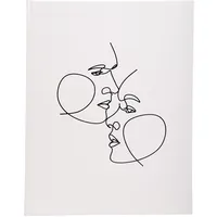 Exacompta Gästebuch100 Seiten silber, 27x22cm, Art Elfenbein