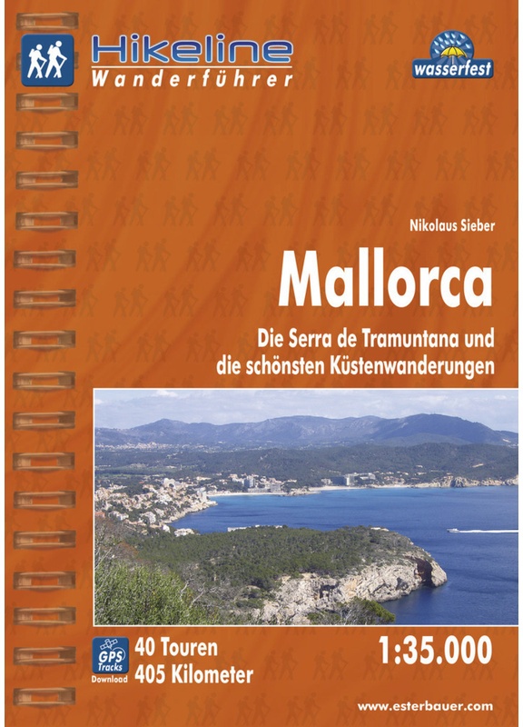 Hikeline Wanderführer / Hikeline Wanderführer Mallorca - Nikolaus Sieber  Kartoniert (TB)