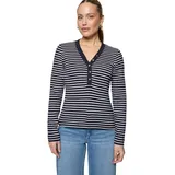 Zero Ringelshirt Blau 40