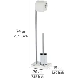Wenko WC-Garnitur Noble Weiß