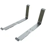 2er Set - Flachdachhalterung für Balkonkraftwerk / extra breit