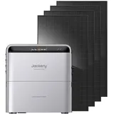 Jackery SolarVault 3 Pro Max Balkonkraftwerk mit Speicher, 2500 W, 4 MPPT, 4000 W PV-Eingang, 2,52 kWh erweiterbar, mit 4 x 500 W Solarmodulen