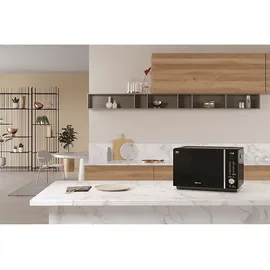 Bauknecht MF 258 B, Mikrowelle (800 Watt, Grillfunktion, Heißluftfunktion)
