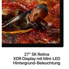 Apple Studio Display XDR 27" Nanotexturglas mit neigungs- und höhenverstellbarem Standfuß