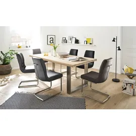 Woodford Kufentisch ausziehbar Aaron ¦ holzfarben ¦ Maße (cm): B: 100 H: 77