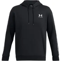 Under Armour Icon Fleece Taping Kapuzenpullover - Black /