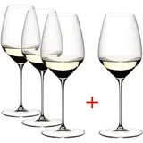 RIEDEL Veloce Riesling Weißweinglas Vorteilsset 4er Set