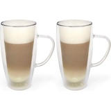 Bredemeijer 1x2 Bredemeijer Glas 400ml Latte Macchiato doppelwa. 165015