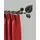 GARESA Gardinenstange GARESA "BLATT", schwarz, L:110cm Ø:20mm, Kunststoff, Metall, Gardinenstangen, Vorhanggarnitur, Kunststoff, verlängerbar, mit Ringe