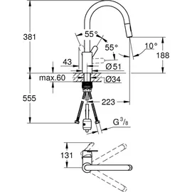 Grohe Get chrom 31484001
