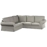 Dekoria Sofahusse Ektorp Ecksofa, Living II grau