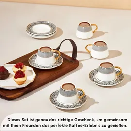 KARACA Espressotasse 0,1 l Weiß 6 St.