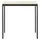 Hti-Living Cedrik 120 x 76 x 80 cm Braun/Schwarz