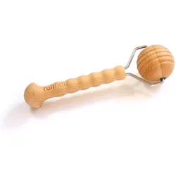 Faszienroller aus FSC zertifiziertem Holz - ROLLHOLZ braun NO SIZE