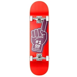 Hydroponic Centrano Unisex – Erwachsene Hydroponic Skateboard Komplettboard, Red, 7.25"