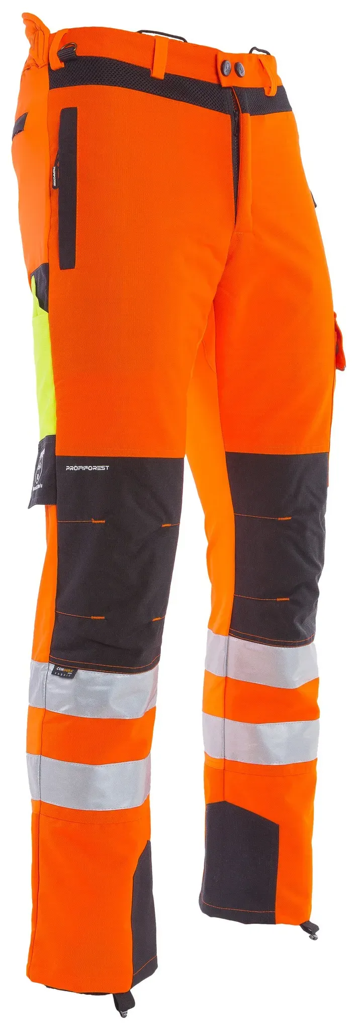 Profiforest Stretch-Schnittschutzhose Visible, leuchtorange, XS