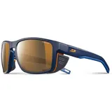 Julbo Shield Reactiv High Mountain 2-4 Sportbrille (Größe One Size, blau)