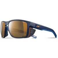 Julbo Shield Reactiv High Mountain 2-4 Sportbrille (Größe One Size, blau)