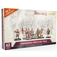 Archon Studio Dungeons & Lasers - Townsfolk Minature Pack