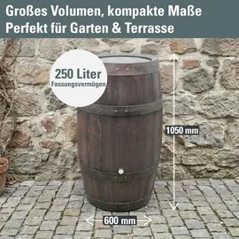 Prosperplast Regentonne 250 l braun