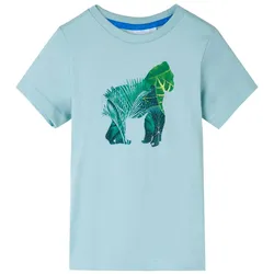 Kinder-T-Shirt Hellblau 92