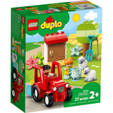 Lego Duplo Traktor und Tierpflege 10950
