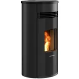 Oranier Pelletofen Sando 60 Stahl Schwarz, Rauchrohranschluss oben LAS 796911