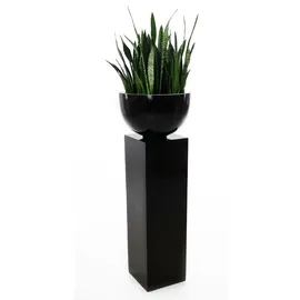 Vivanno Podest 30 x 30 x 100 cm Schwarz