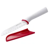 Tefal K15304 Ingenio Keramik Santokumesser 13 cm, weiß