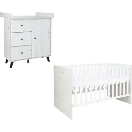 Arthur Berndt Babyzimmer 2er-Set »Lavea« ¦ mehrfarbig ¦ Maße (cm): B: 231 H: 184